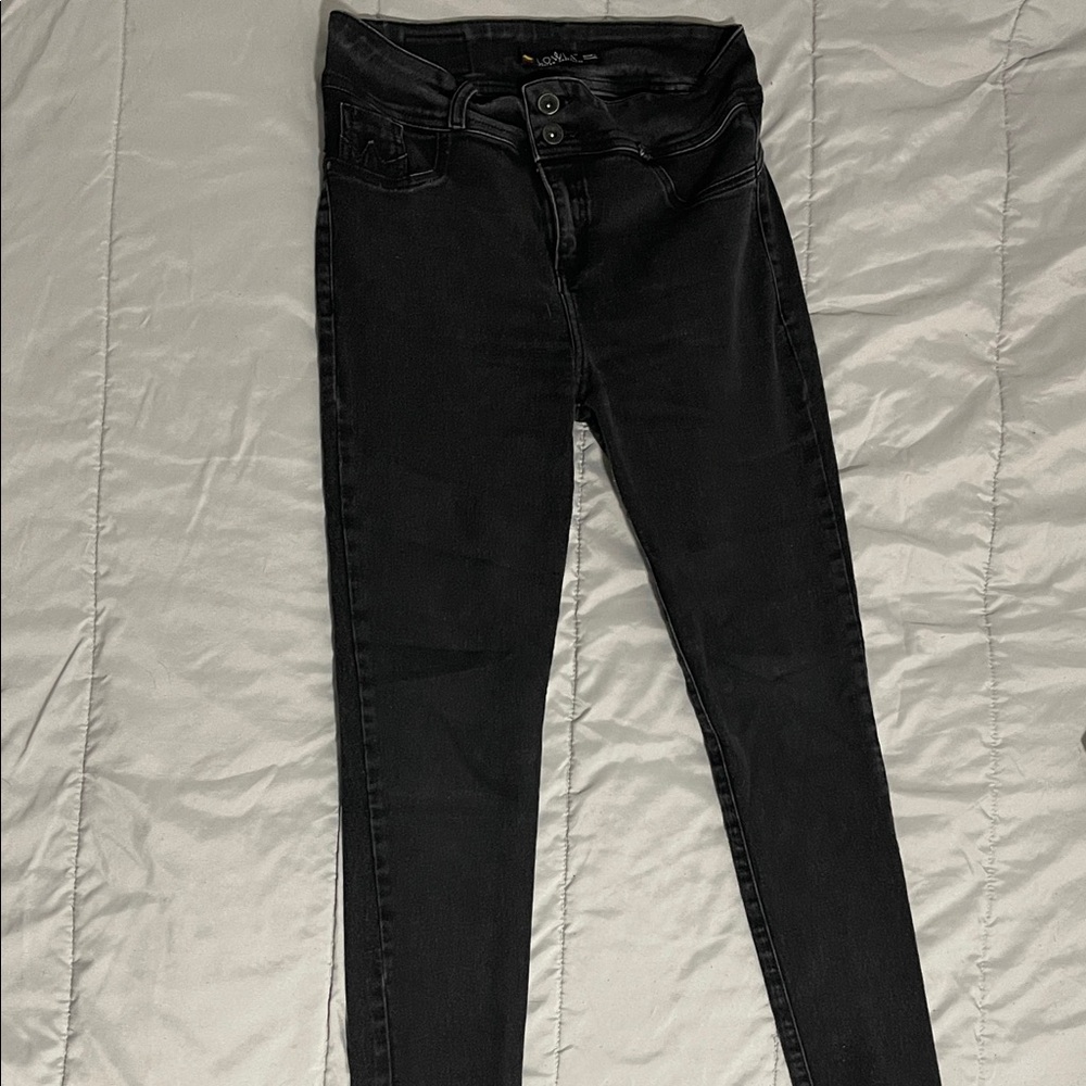 Elegant Black Skinny Jeans for Junior Grils